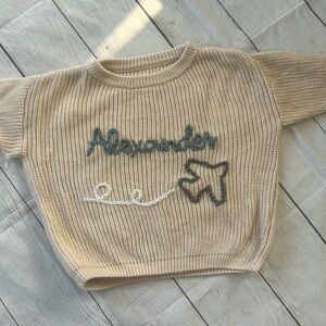 Homemade Name Sweater!